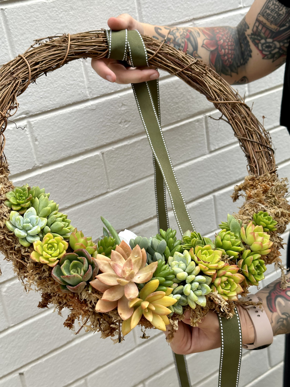 SUCCULENT WREATH // CHRISTMAS WORKSHOP // BEGINNER