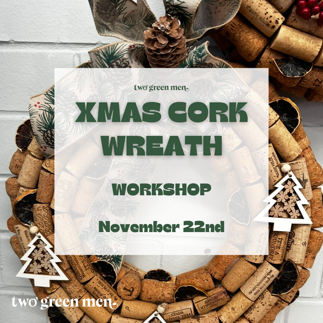 XMAS CORK WREATH WORKSHOP