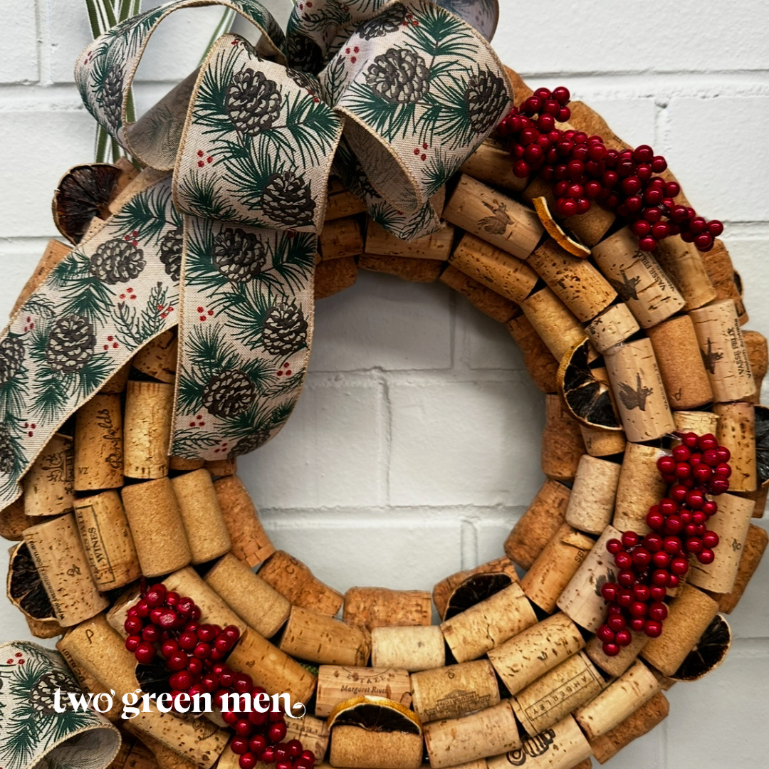 XMAS CORK WREATH WORKSHOP