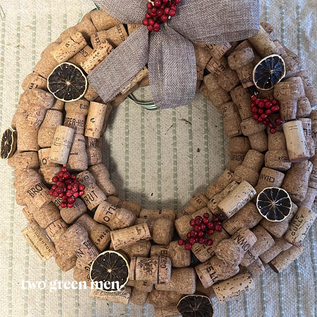 XMAS CORK WREATH WORKSHOP