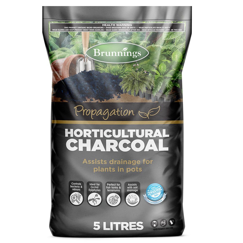 Horticultural Charcoal 5L - Brunnings