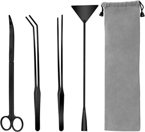 Terrarium Tool & Scissor Set [Matte Black]